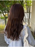 ダブルカラーミルクティーベージュカラーブルーブラックブリーチ