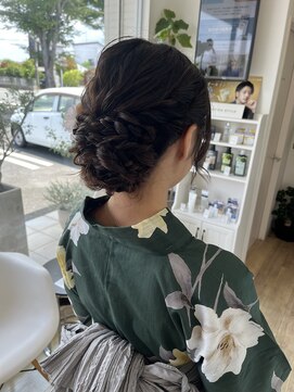 ルシードスタイル　ムースユイット(LUCIDO STYLE mousse8) ご予約殺到中！浴衣着付け＆ヘアセット