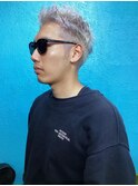 スパイキーショート　シルバーホワイト