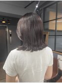 外ハネ/鎖骨ボブ/暖色カラー/髪質改善/清澄白河/錦糸町