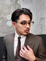 インフィニス 恵比寿(Infinis)&nbsp;ハーフバックハイライトスパイラルパーマ波巻きパーマ