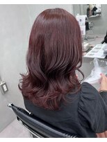ティラベント 南船場店(tiravento) ピンクブラウン 髪質改善カラー yume