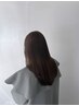 【MOMO指名限定】カット＋カラー＋超艶TR＋バブルヘアエステ