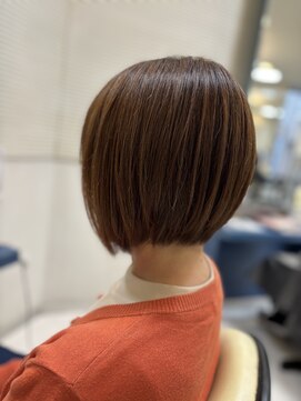 ヘアープレイスクリアライン 栄町店(hair place CLEAR LINE) 【前下がりボブ】髪質改善/トステア/シルク架橋/メテオ