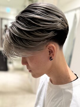 アンサー 渋谷(ANSWER) メンズバレイヤージュセンターパート