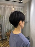 刈り上げショート【三國麗奈】