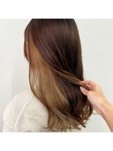 【Design★★☆/VOL.1】カット+インナーカラー+milbon 1STEPトリートメント ￥14840