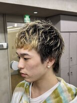 ニコ トウキョウ ロジック(nico TOKYO Logic)&nbsp;刈り上げアップバングスパイキーショートパーマスパイラルパーマ