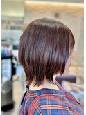 ツヤ髪レイヤースタイル