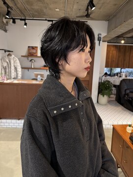 ミディアムレイヤー×グレージュ｜her都立大学