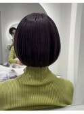 大人パープルボブ