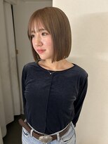 オルカ(orca)&nbsp;【nanami】タッセルボブ×ベージュカラー