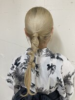 シャルムバイケンジ(Charm.by KENJE)&nbsp;【TANAKA】結婚式/銀座/ヘアセット/アレンジ/卒業式/カチモリ