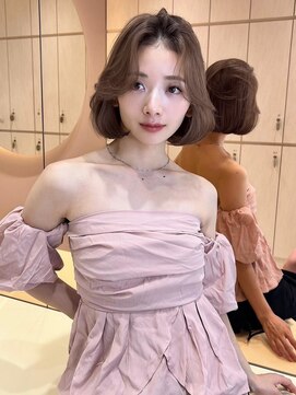 グローアイヴィ 大宮(GLROW IVY) 大人ガーリー/似合わせカット/ミディアムレイヤーカット/大宮