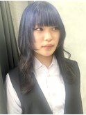顔まわりレイヤー×ルーツカラー