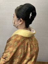 ヘアーアンドセルフサロン アキ(hair&self salon Aki)&nbsp;着物を着て結婚式...お出かけ