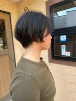 アンツ ヘアーアンドリゾート 辻堂本店(ANT'S Hair and Resort) ピンクベージュ/アンブレラカラー/クールショート/前髪/辻堂