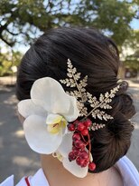 ミリオン美容室 優美シニヨン