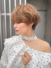 モナバイルーブル(MONA by Louvre)&nbsp;【MONA名古屋駅/名駅】ショートパーマ/ミルクティーベージュ