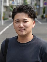 ジェイソン(JASON) ニュアンスパーマ、テーパーフェード