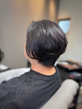 エオン(eon) ・クセ活かしショートボブ【eon】大人女性、マイナス6歳ヘア