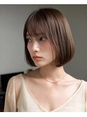 【広島】ボブカット/AVEDAカラー/トリートメント