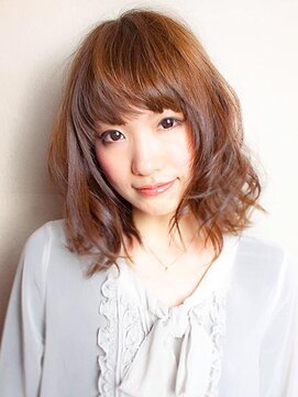 フォルテ ギンザ(FORTE GINZA) ヘアスタイル　2014　　パーマ　ボブ　ゆるふわ　前髪