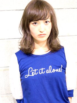 ヘアサロン ガリカ 表参道(hair salon Gallica) ☆『 グレージュ & ルーズ 』な外国人風リラックスsemi-long☆