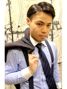 ヨシザワインク プレミアム 横浜 桜木町店(YOSHIZAWA Inc. PREMIUM) 【ヨシザワ横浜】クラシック大人ツーブロック七三