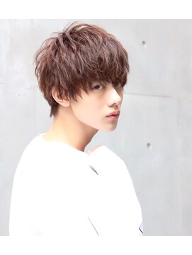 ネイビー(NAVY) NAVY恭平 ソフトエアドライパーマの爽やかマッシュ☆