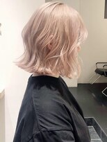 サロウィン 表参道(SALOWIN)&nbsp;柔らかシアーミルクティーブロンド　【SALOWIN 表参道】