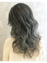 アース コアフュールボーテ 上尾店(EARTH coiffure beaute)&nbsp;EARTH　ブルージュの外国人風3Dハイライトカラー