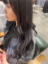 ライズ バイ レボ 柏店(RISE by REVO)&nbsp;ボブ/カーキグレージュ/大人かわいい/フェザーバング