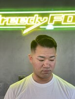 グリーディーフォックス 代々木(Greedy FOX) かき上げヘア/サイドパート/韓国マッシュ/フェードカット/代々木