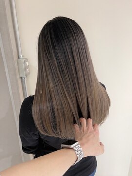 イース バイ アンブルリュクス 北千住(Ease by amble luxe) 前髪/くびれ/イメチェン/イヤリングカラー/ラベンダーカラー