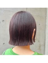 オーガニック ライフ 若葉 鶴ヶ島(organic+life) 20代30代40代外ハネピンクブラウン顎ライン耳掛け