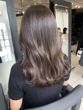 アクアオモテサンドウ(ACQUA omotesando) ◇ブリーチ無しで透明感を♪オリーブベージュ