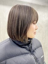 ソーコ 渋谷(SOCO)&nbsp;ハイライトカラーベージュカラーケアブリーチダブルカラー