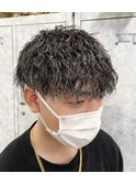 メンズグリグリツイストパーマ