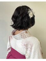 コーチ(COACH)&nbsp;ヘアアレンジ、袴着付け