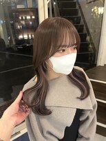 マーシュ(MARSH)&nbsp;ピンクイヤリングカラー×似合わせお顔周り☆