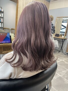 カノエ 下松店(canoe) ピンクベージュ/髪質改善縮毛矯正/髪質改善/韓国風/韓国ヘア