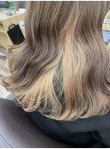 大人可愛い10代20代イメチェンハニーブラウンダークアッシュ