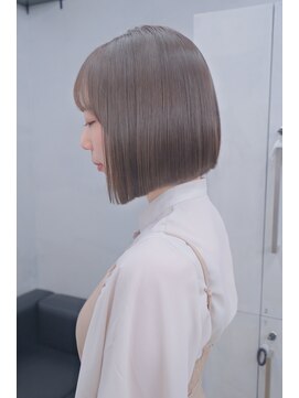 ネイヴィル 銀座(navile) 髪質改善　シアンベージュ