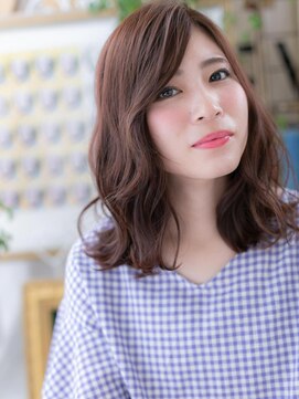 カバーヘア ブリス 上尾西口店(COVER HAIR bliss) ★斜めバング抜け感くびれヘアヘルシースタイル30代40代50代★9