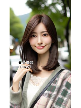 ムオン 平尾店(muon) ツヤ感ストレート