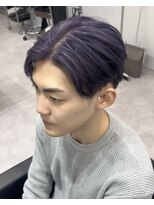 リベル(LIBER)&nbsp;八王子/八王子駅/パープルカラー/ダブルカラー/ハイトーン/眉毛