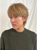 ミモザワークス(Mimosa Works) シースルーマッシュウルフ/ブロンド