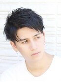【Hale】ダークアッシュ/ベリーショートNo25(ニュアンスパーマ