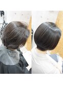縮毛矯正/髪質改善/艶髪ストレート/艶カラー